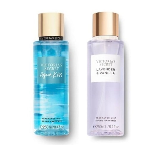 VICTORIA'S SECRET Aqua Kiss-Lavender & Vanilla Vücut Spreyi İkili Set VICTORIA'S SECRET Aqua Kiss-Lavender & Vanilla Vücut Spreyi İkili Set