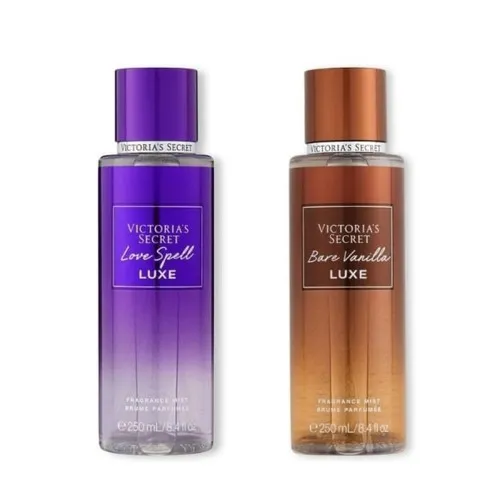 VICTORIA'S SECRET Love Spell Luxe-Bare Vanilla Luxe Vücut Spreyi İkili Set